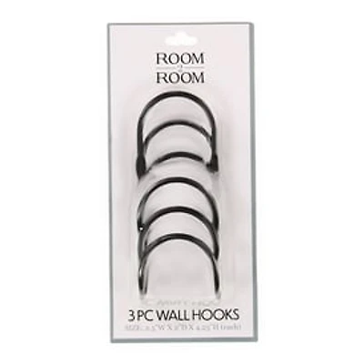 3-Piece Wall Hooks Set