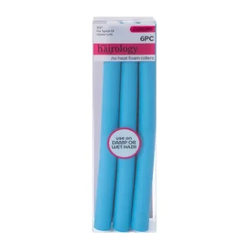 3/4in No Heat Foam Rollers 6-Pack