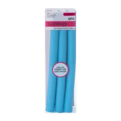 3/4in No Heat Foam Rollers 6-Pack