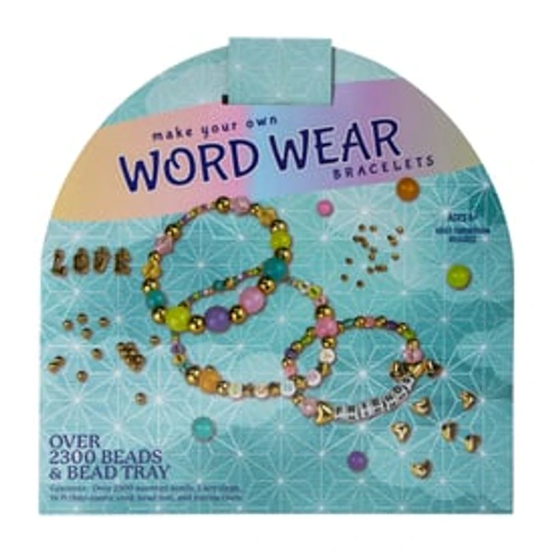 Make Your Own Word Wear Bracelets Set