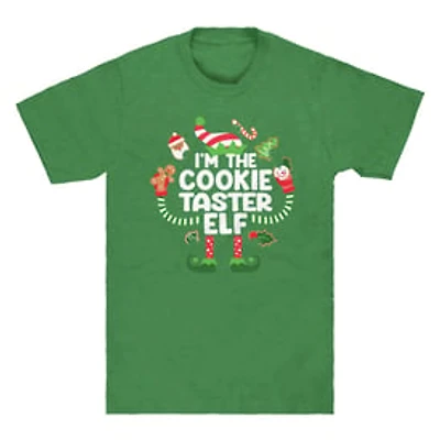 Cookie Elf Family Christmas Graphic Tee