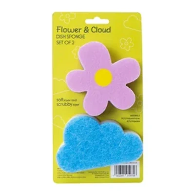 Novelty Kitchen Sponge Set 2-Count