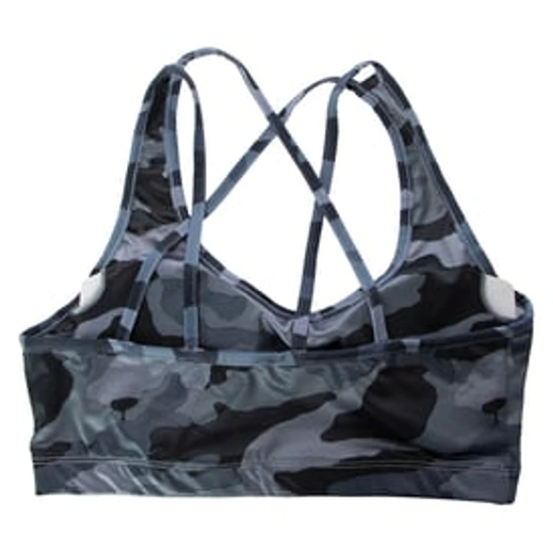 Camo Strappy Sports Bra