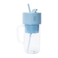 Rechargeable Portable Blender With Silicone Straw 17oz