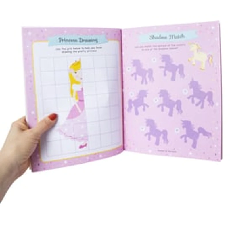 Unicorn Magic Activity Book With 50+ Puffy Stickers