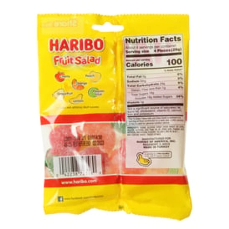 Haribo® Fruit Salad Gummi Candy 4oz