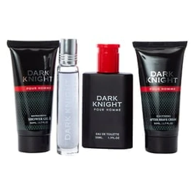 Dark Knight Pour Homme Limited Edition Bath & Body Set 4-Piece