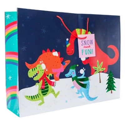 Holiday Super Jumbo Gift Bag 21.75in x 16.75in