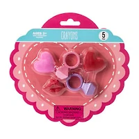 Valentine's Day Crayons 5-Pack