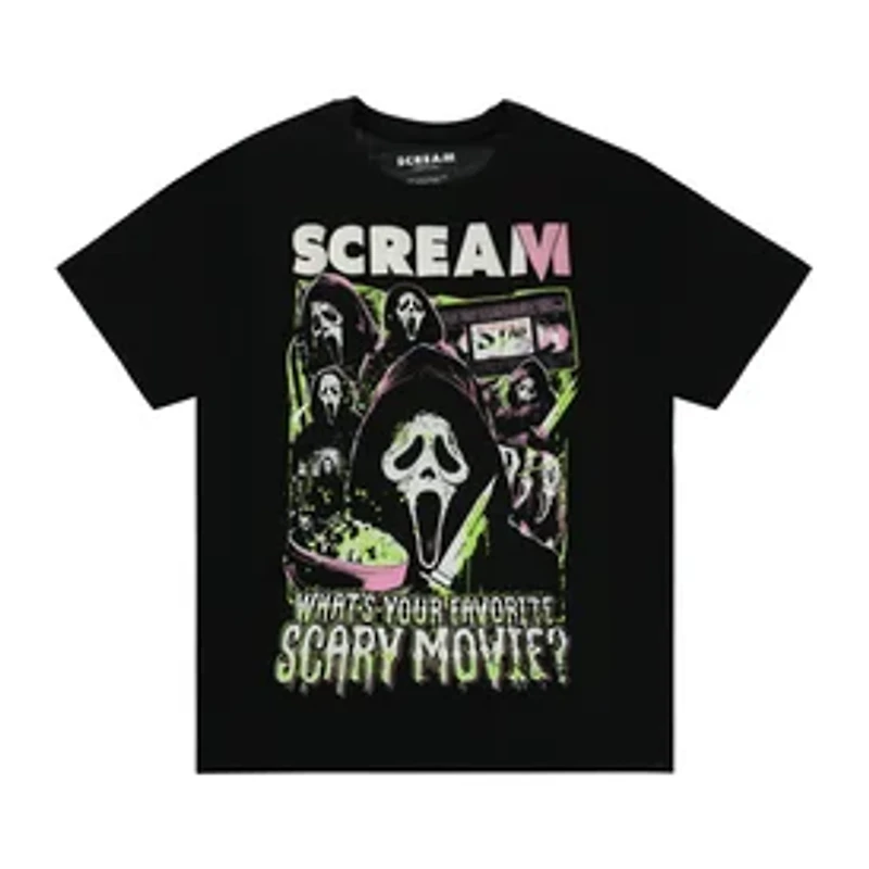 Scream What's Your Favorite Scary Movie Graphic Tee