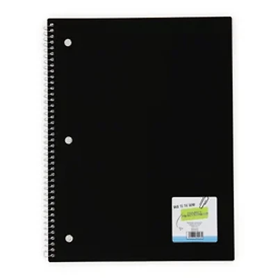 1-Subject Spiral Notebook, 70 Sheets