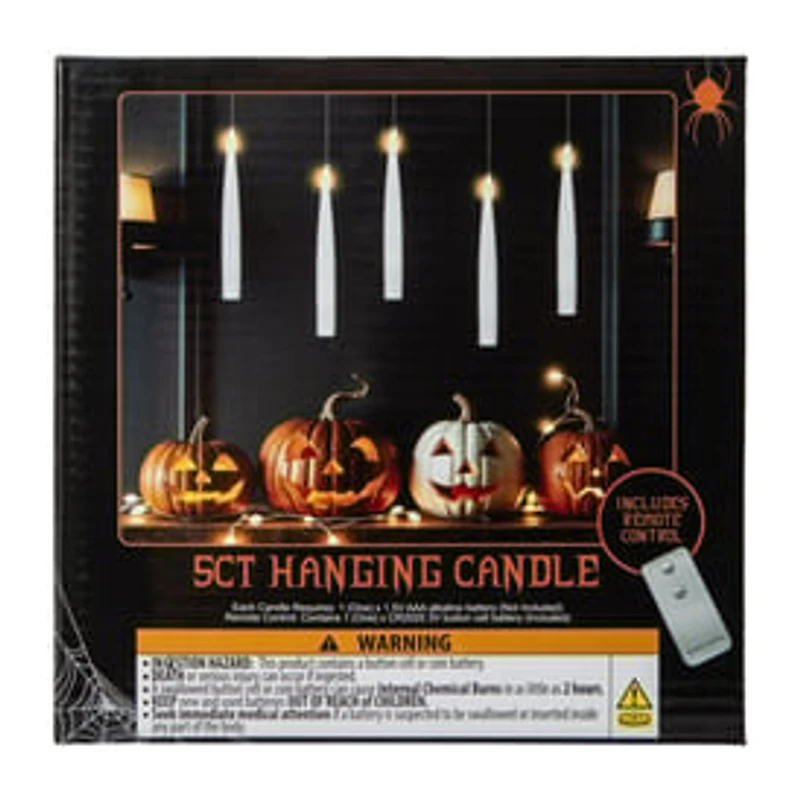 Halloween Hanging Candle 5-Pack