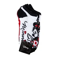 Disney Minnie Mouse Ladies No-Show Socks 5-Pack
