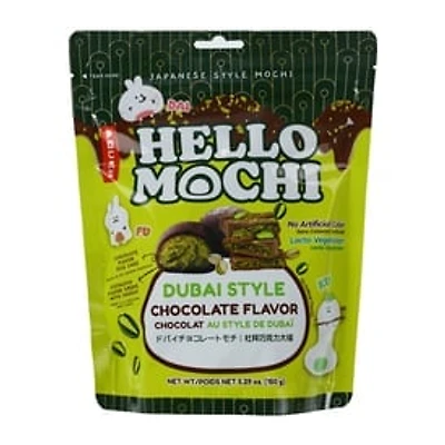 Pocas Hello Mochi Dubai Style Chocolate Flavored Mochi 5.2oz
