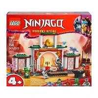 LEGO® Ninjago Dragon's Rising Ninja Spinjitsu Temple Building Toy 158-Pcs