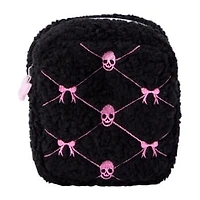 Travel Skull Bow Cosmetic Pouch