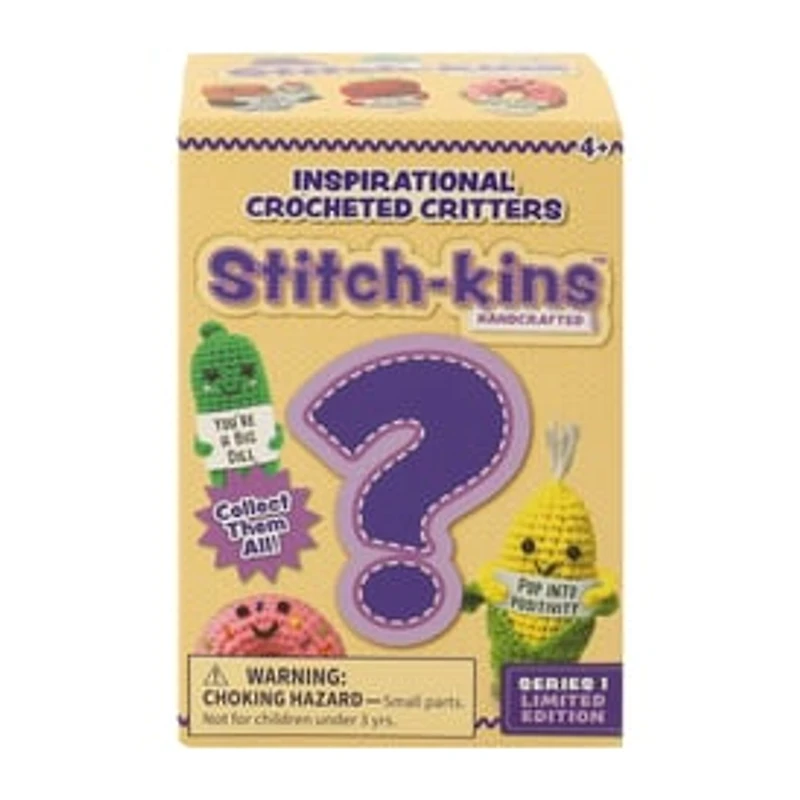 Inspirational Crocheted Critters Series 1 Stitch-Kins Figure (Styles May Vary)