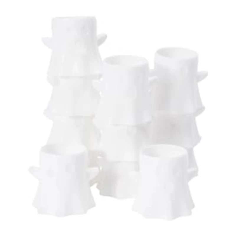 Halloween Ghost Mini Cups 12-Pack