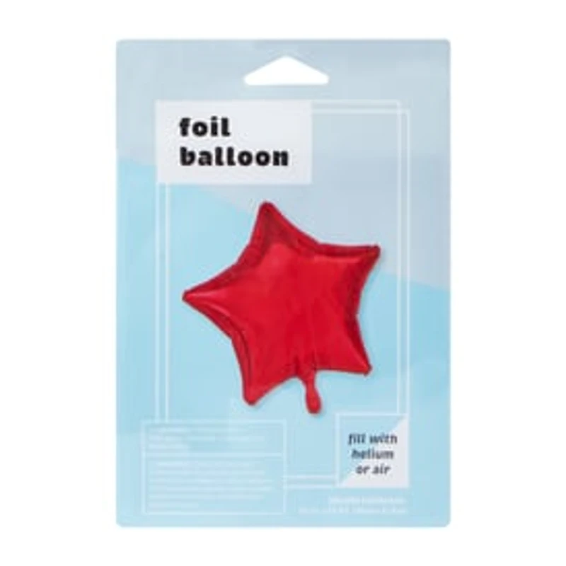 INFLATED Red Star Balloon