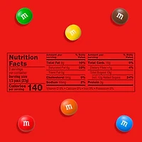 M&M'S Peanut Butter Milk Chocolate Candy, Share Size, 2.83 oz Bag