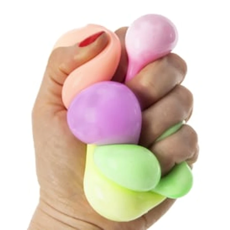 Stickeez Mini Squish Balls 5-Pack - Pastel