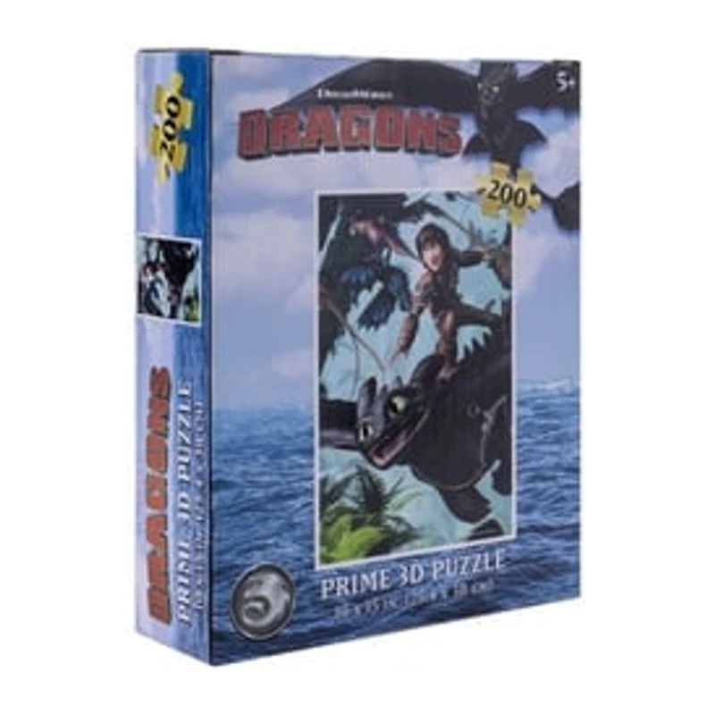 DreamWorks Dragons Prime 3D Puzzle 200-Pieces