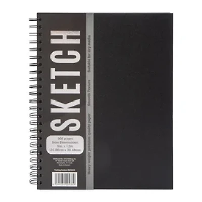 Premiere® Spiral Bound Hardcover Sketch Book 9in x 12in