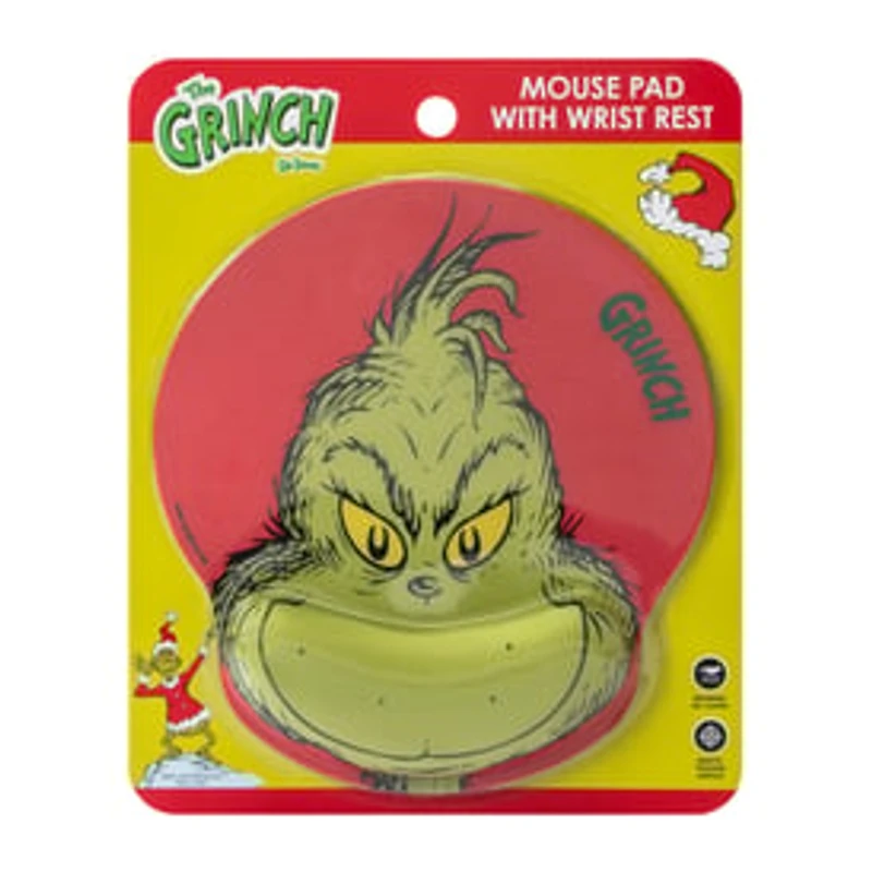 Licensed Mouse Pad With Wrist Rest 10inx9in