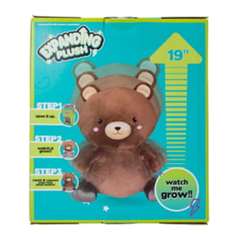 Teddy Bear Expanding Plush 19in