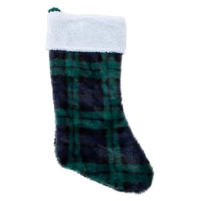 Plaid Christmas Stocking