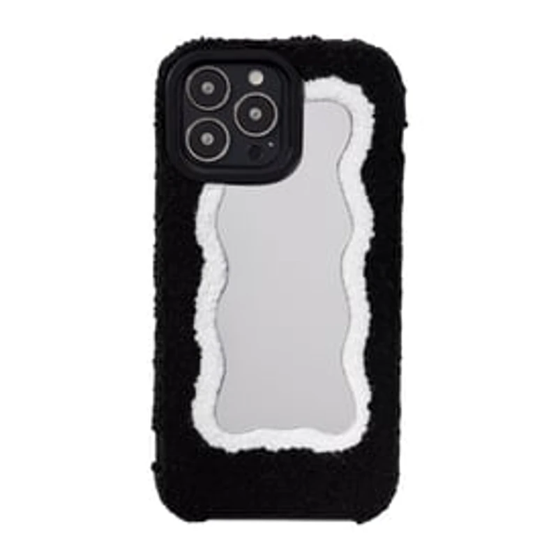 iPhone 15 Plus®/14 Pro Max® Fuzzy Phone Case With Mirror