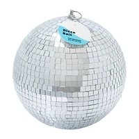 Silver Disco Ball 10in
