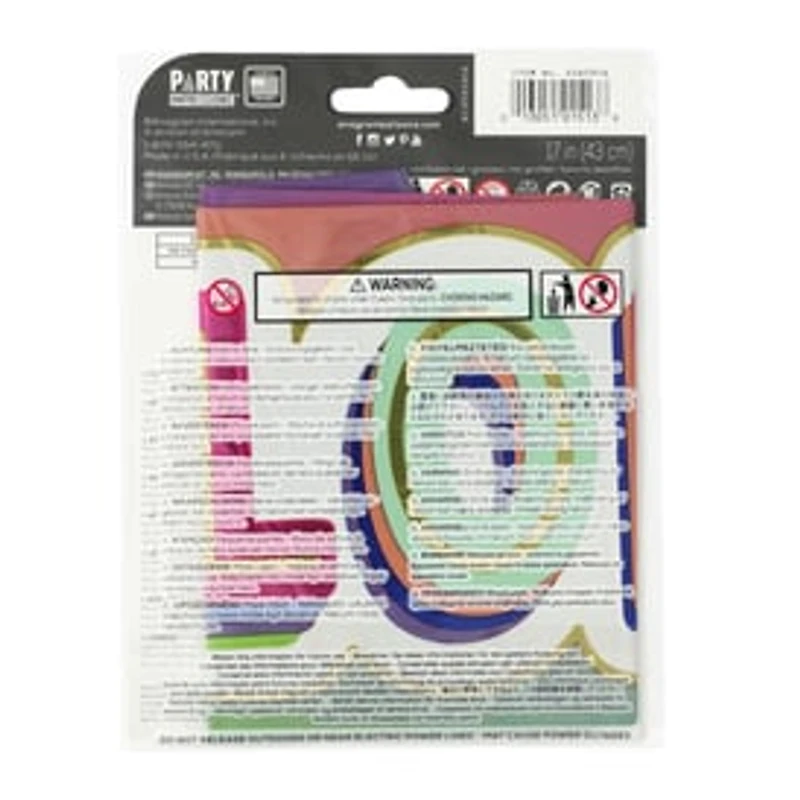 INFLATED 'LOL!' Balloon 18in