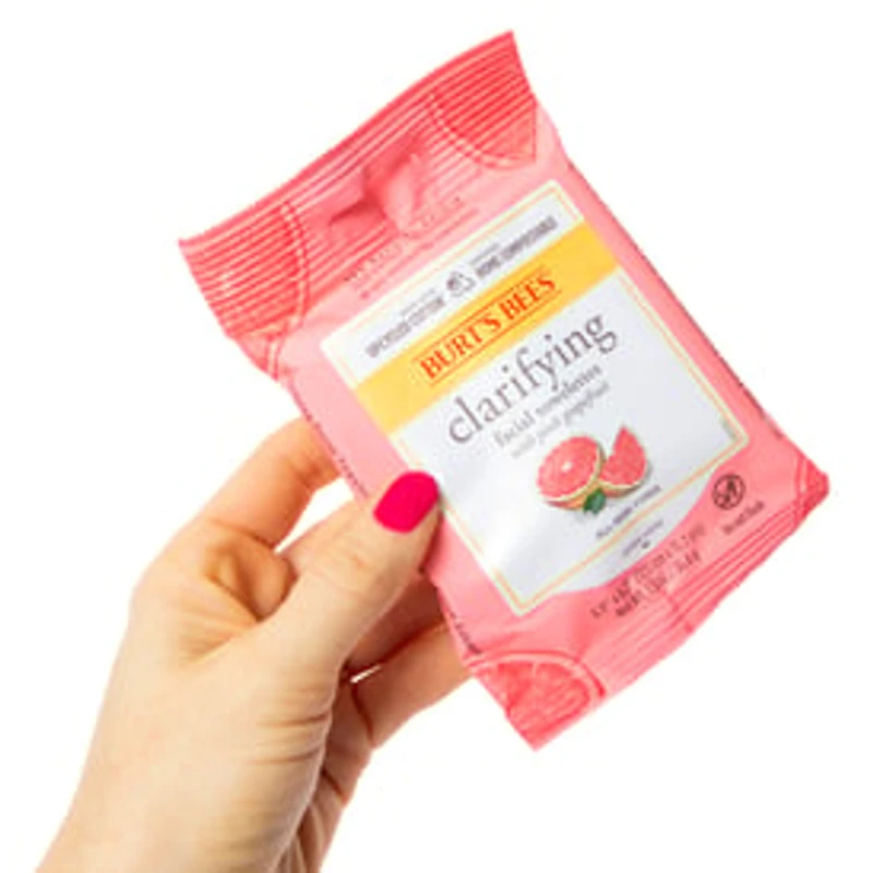 Burt's Bees® Clarifying Facial Towelettes With Grapefruit 1.3 Fl.oz