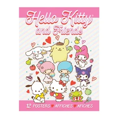 Hello Kitty And Friends® Poster Book 12-Count