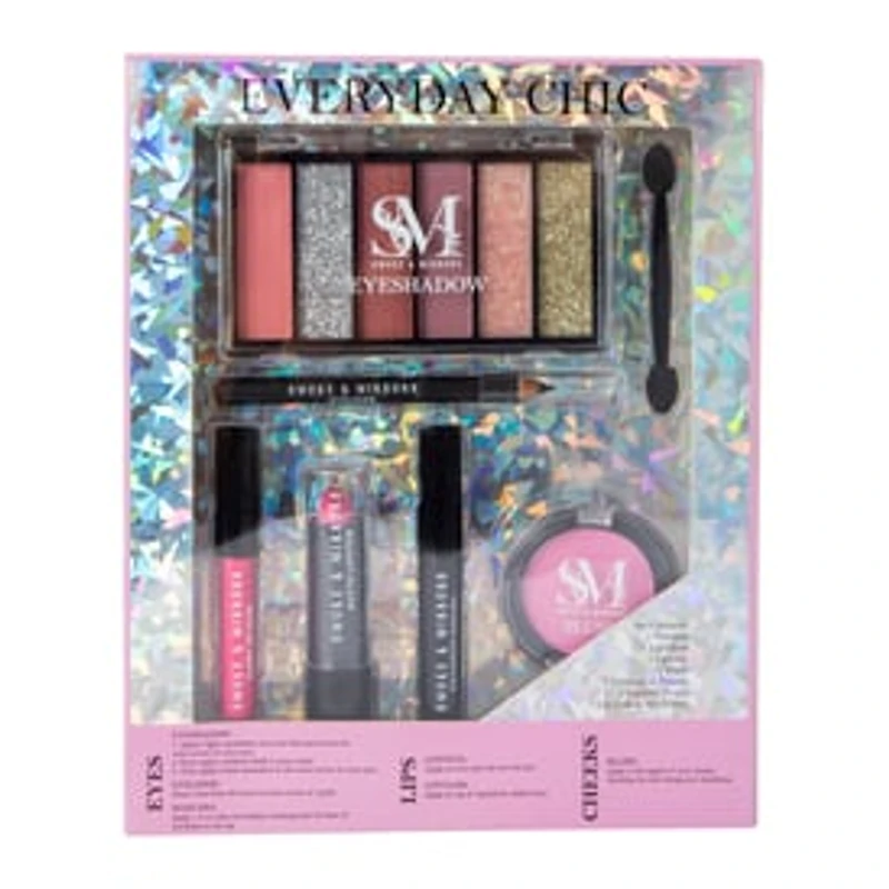 Smoke & Mirrors Everyday Chic Makeup Kit 7-Piece