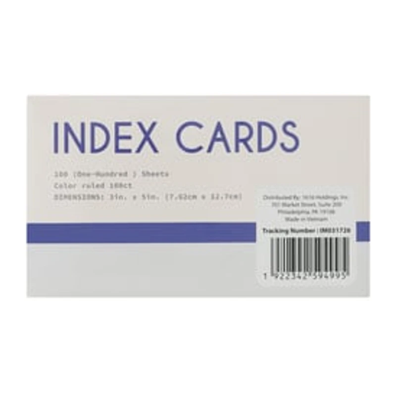 Index Cards 100-Pack