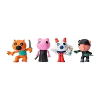 Piggy Collectible Figure Pack 4-Count