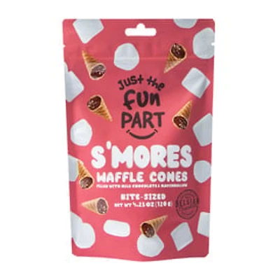 Just The Fun Part S'mores Waffle Cones 4.23oz