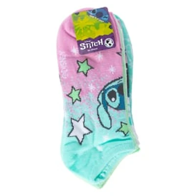 5-Pack Lilo & Stitch Ladies Low Cut Socks