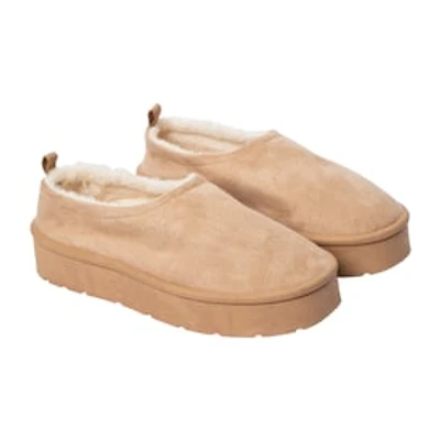 Ladies Suede Platform Shoes