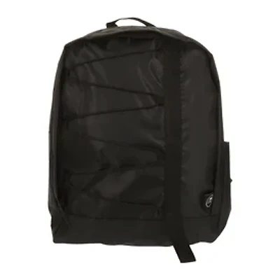 Asymmetrical Bungee Cord Blue Backpack