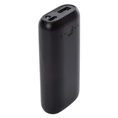 Dual Port Type-C & USB Power Bank 5000mAh With Flashlight
