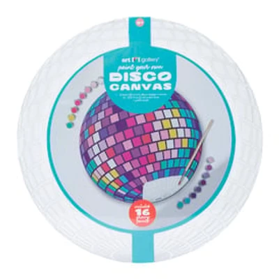 Paint Your Own Disco Canvas Art Kit