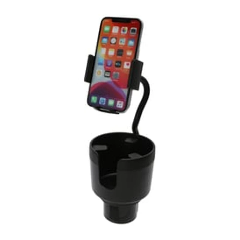 Car Cup Holder & Phone Mount 2-In-1 Set