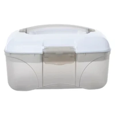 Multi-Purpose Storage Box With Flip-Top Lid 9.3in x 6in