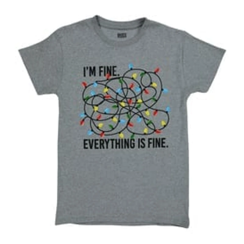 I'm Fine' Holiday Graphic Tee