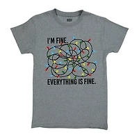 I'm Fine' Holiday Graphic Tee