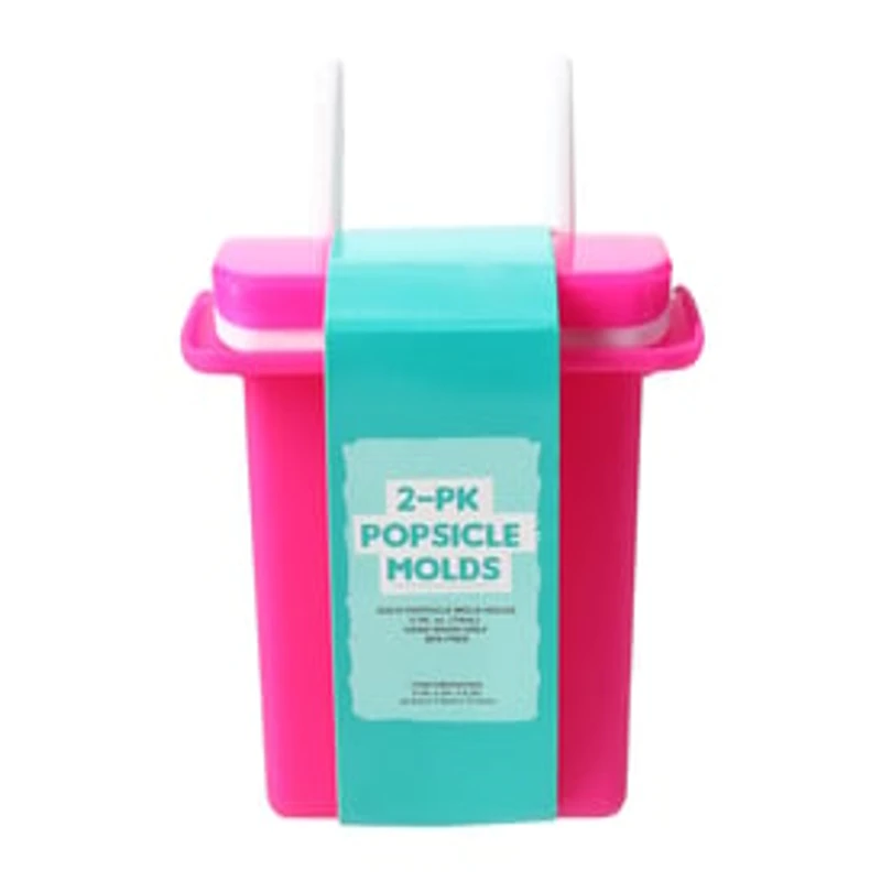 Fruit-Shaped Popsicle Molds 2-Count