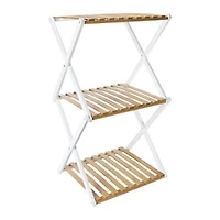 3-Tier Bamboo Stand 26in x 15in